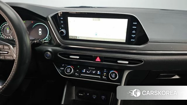 Hyundai Sonata Hybrid (DN8) 2020 Серебристо-серый из Кореи, фото 4