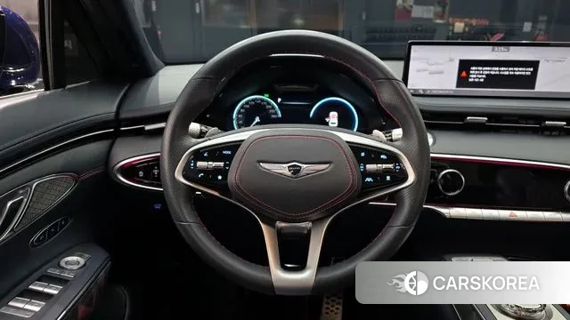 Genesis GV70 2022 Синий из Кореи, фото 4