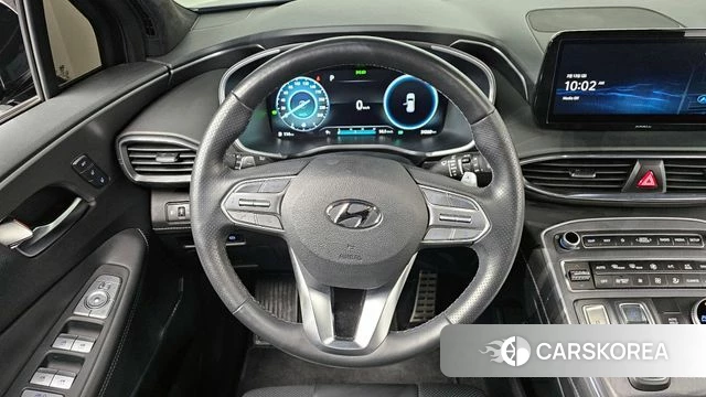 Hyundai The New Santa Fe 2023 Черный из Кореи, фото 4