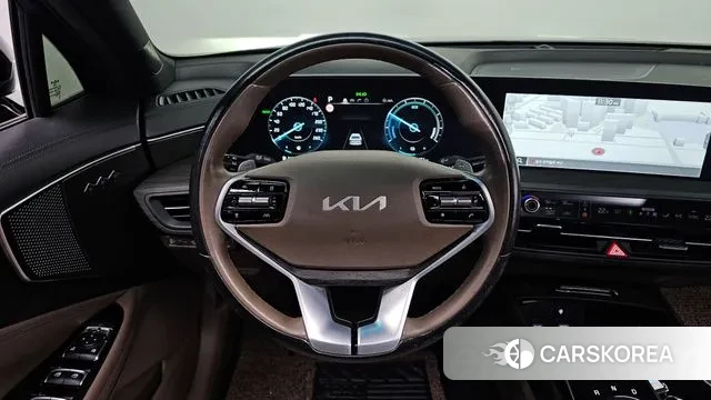 Kia K8 Hybrid 2021 Черный из Кореи, фото 4