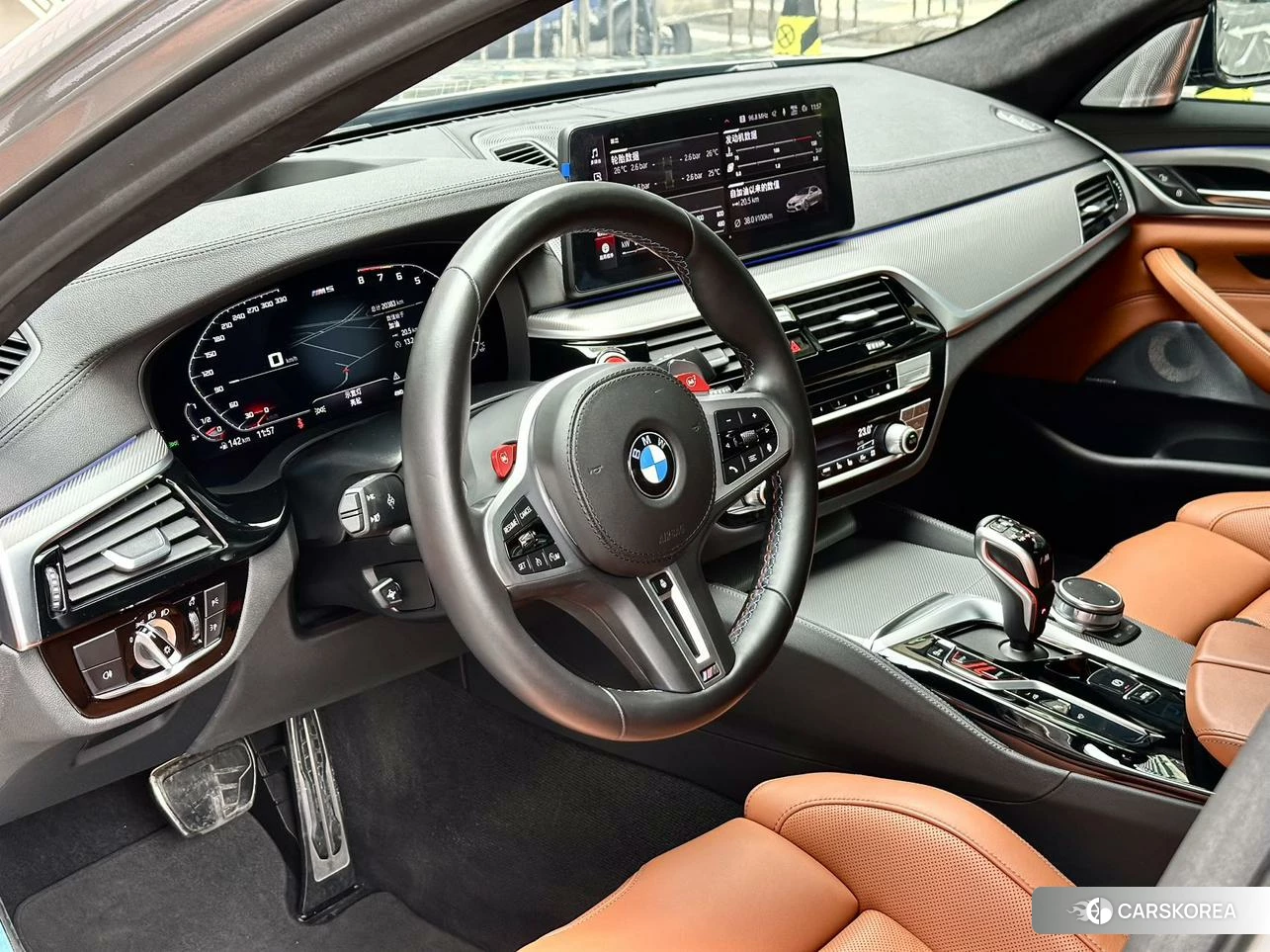 BMW M5 2020 Темно-серый из Китая, фото 4