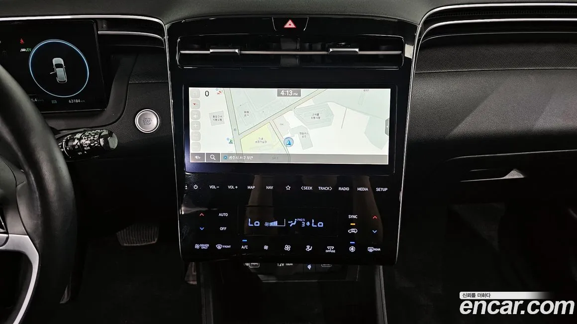 Hyundai Tucson Hybrid (NX4) 2021 Черный из Кореи, фото 4