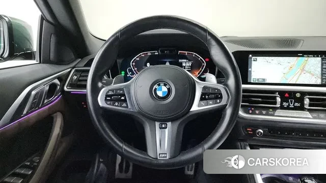 BMW 4 Series (G22) 2022 Светло-зеленый из Кореи, фото 4