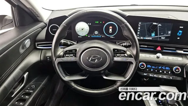 Hyundai Avante Hybrid (CN7) 2020 Белый из Кореи, фото 4