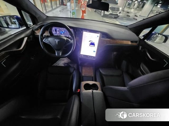 Tesla Model X 2020 Синий из Кореи, фото 4