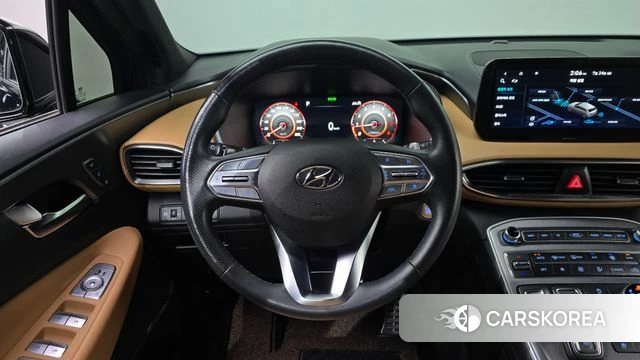 Hyundai The New Santa Fe 2021 Черный из Кореи, фото 4