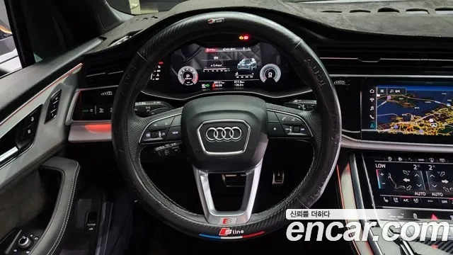 Audi Q7 (4M) 2022 Синий из Кореи, фото 4