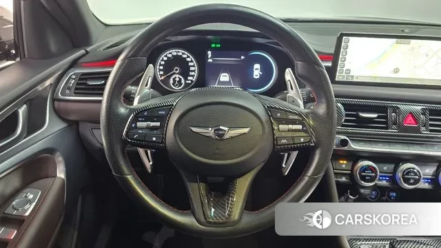 Genesis The New G70 2021 Черный из Кореи, фото 4