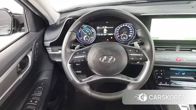 Hyundai The New Grandeur IG Hybrid 2021 Черный из Кореи, фото 4