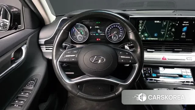 Hyundai The New Grandeur IG Hybrid 2021 Серый из Кореи, фото 4