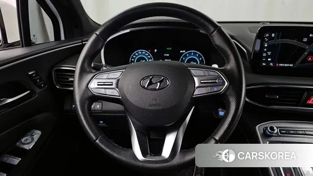 Hyundai The New Santa Fe 2023 Белый из Кореи, фото 4