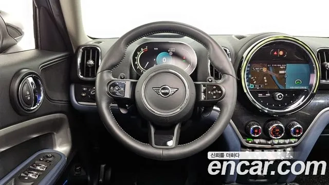 Mini Cooper S Countryman 2023 Небесно-голубой из Кореи, фото 4