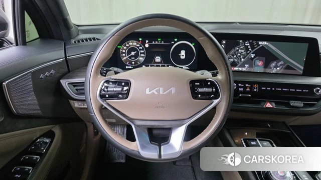 Kia K8 Hybrid 2022 Серый из Кореи, фото 4