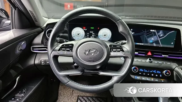 Hyundai Avante (CN7) 2021 Черный из Кореи, фото 4
