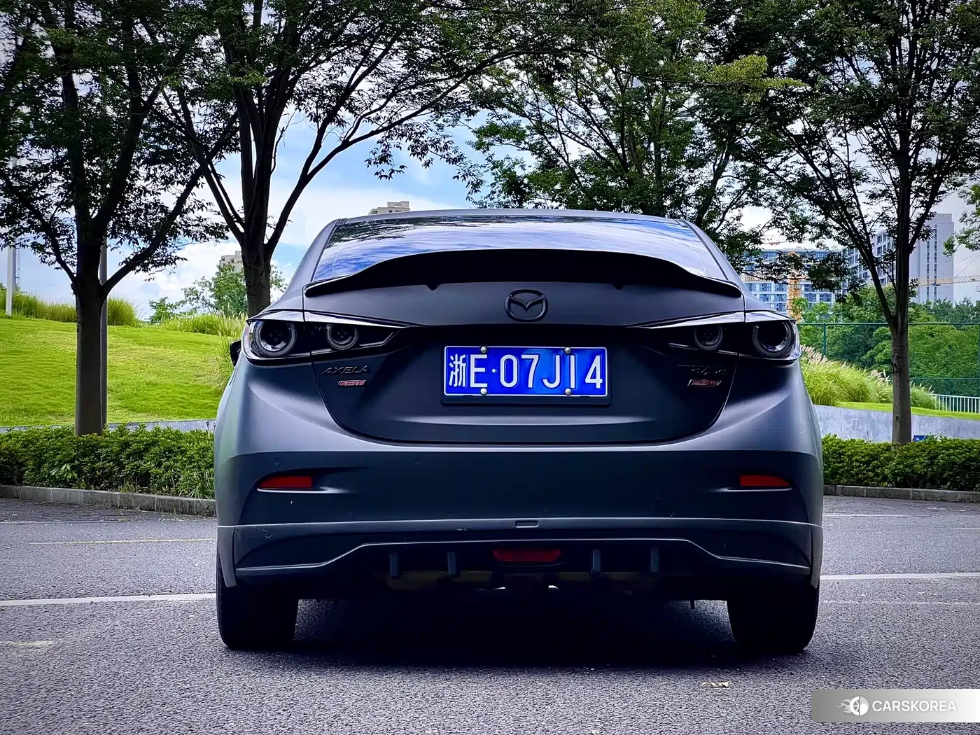 Mazda 3 2019 Синий из Китая, фото 4