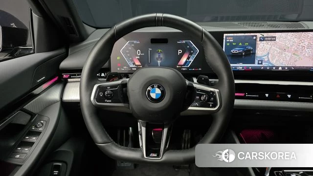 BMW 5 Series (G60) 2024 Синий из Кореи, фото 4