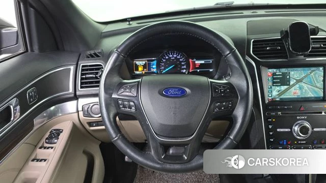 Ford Explorer 2018 Серый из Кореи, фото 4