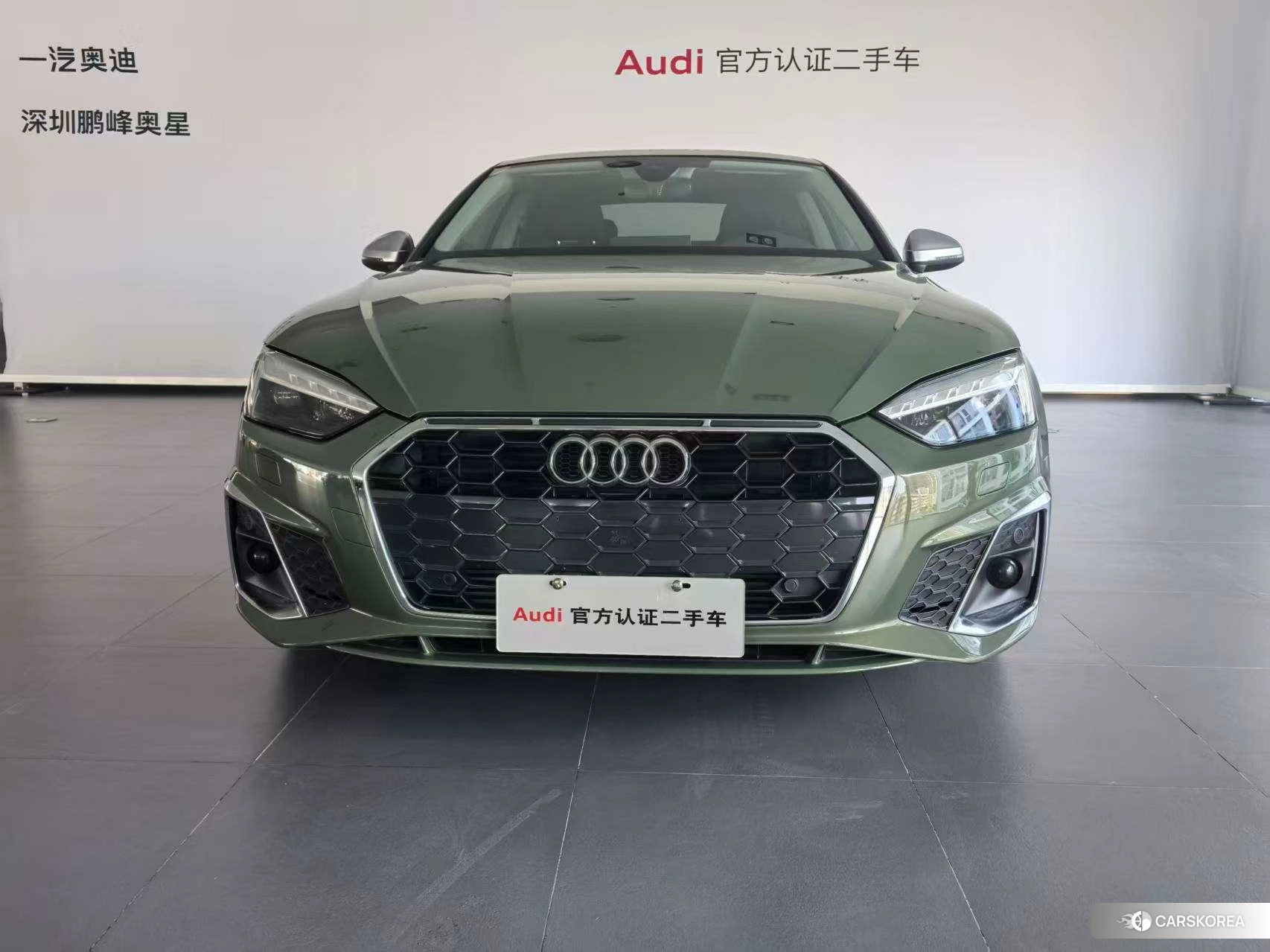 Audi A5 2021 Зеленый из Китая, фото 4