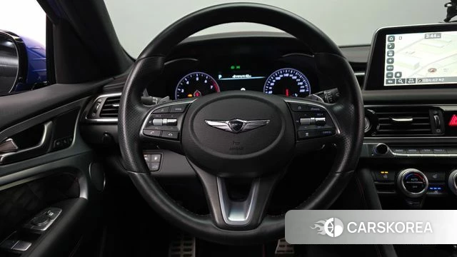 Genesis G70 2018 Синий из Кореи, фото 4