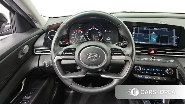 Hyundai Avante (CN7) 2021 Черный из Кореи, фото 4