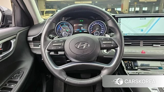 Hyundai The New Grandeur IG Hybrid 2022 Серый из Кореи, фото 4