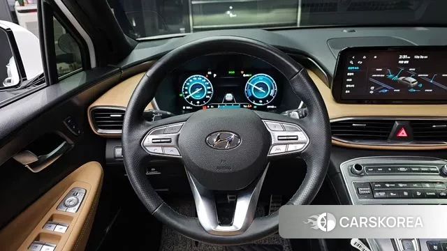 Hyundai The New Santa Fe 2022 Белый из Кореи, фото 4