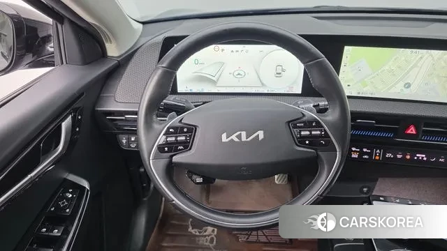 Kia EV6 2021 Синий из Кореи, фото 4
