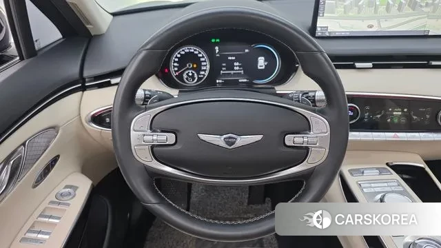Genesis GV70 2021 Синий из Кореи, фото 4