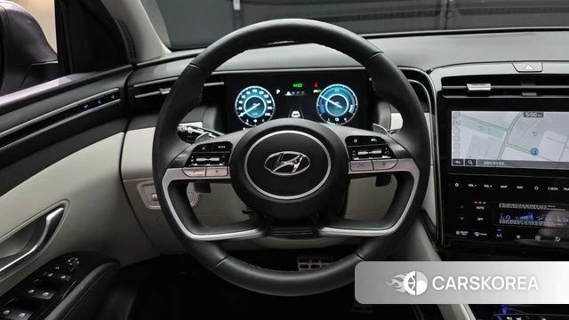 Hyundai Tucson Hybrid (NX4) 2023 Белый из Кореи, фото 4