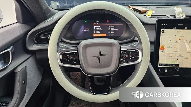 Polestar Polestar 2 2023 Серебристо-серый из Кореи, фото 4