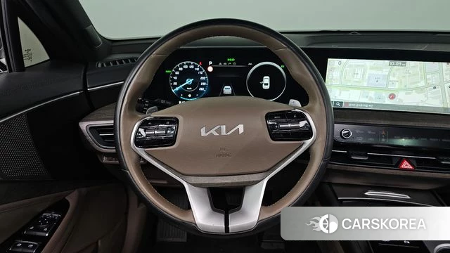 Kia K8 Hybrid 2022 Серый из Кореи, фото 4