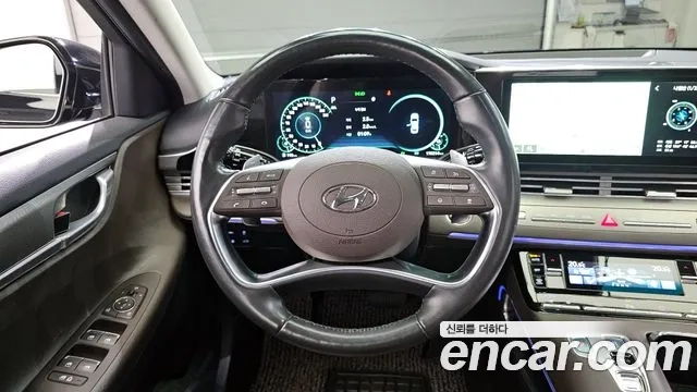 Hyundai The New Grandeur IG Hybrid 2020 Черный из Кореи, фото 4