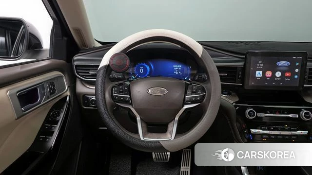 Ford Explorer 6th Generation 2022 Белый из Кореи, фото 4