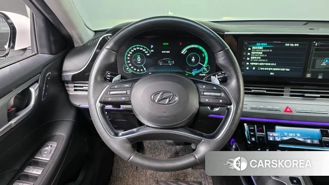 Hyundai The New Grandeur IG Hybrid 2019 Белый из Кореи, фото 4