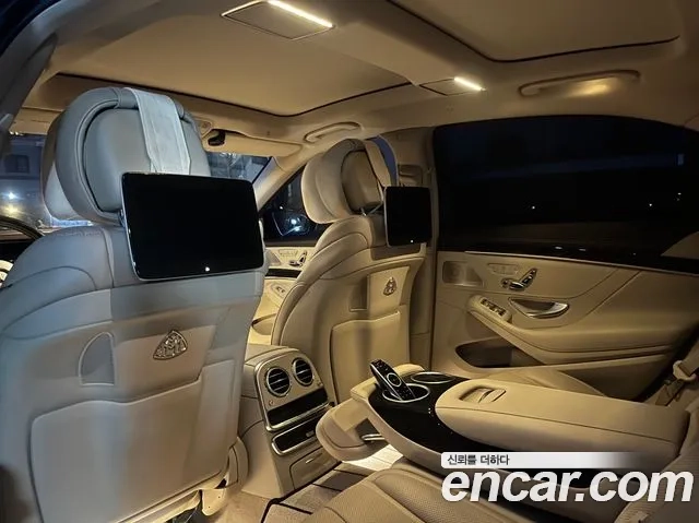 Mercedes-Benz S-Class W222 2018 Темно-зеленый из Кореи, фото 4