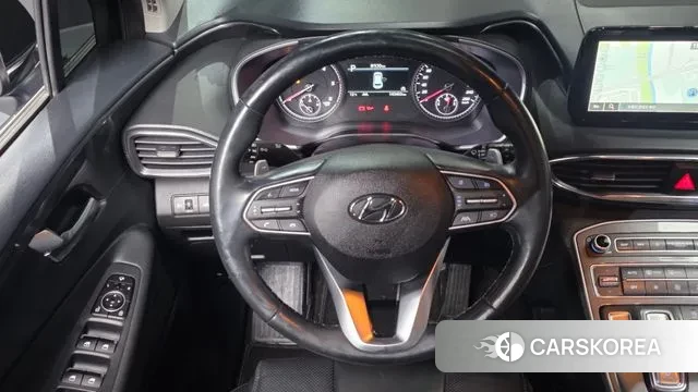 Hyundai The New Santa Fe 2022 Черный из Кореи, фото 4