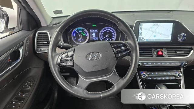 Hyundai Grandeur IG Hybrid 2019 Белый из Кореи, фото 4
