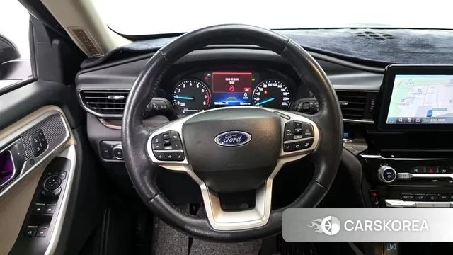 Ford Explorer 6th Generation 2022 Черный из Кореи, фото 4