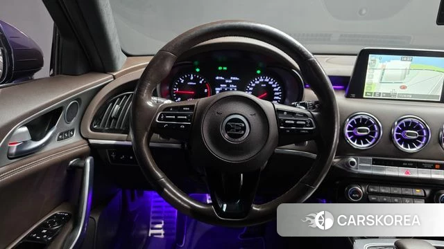 Kia Stinger 2018 Синий из Кореи, фото 4