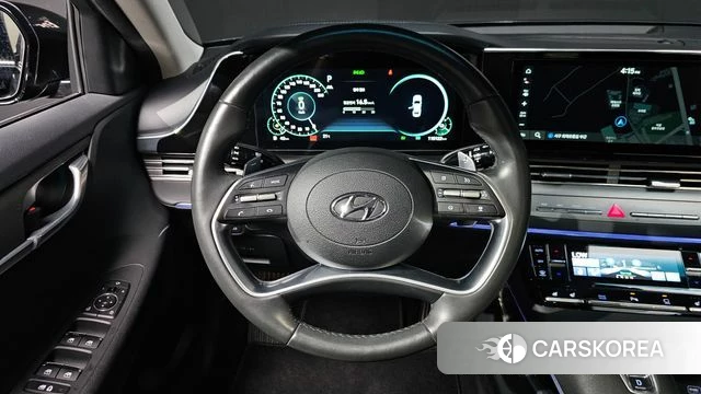 Hyundai The New Grandeur IG Hybrid 2021 Черный из Кореи, фото 4