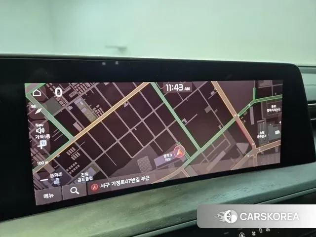 Kia K8 Hybrid 2023 Серебристо-серый из Кореи, фото 4