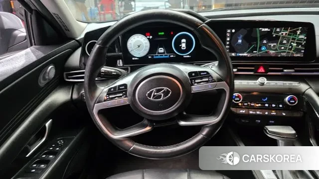 Hyundai Avante (CN7) 2022 Светло-серебряный цвет из Кореи, фото 4