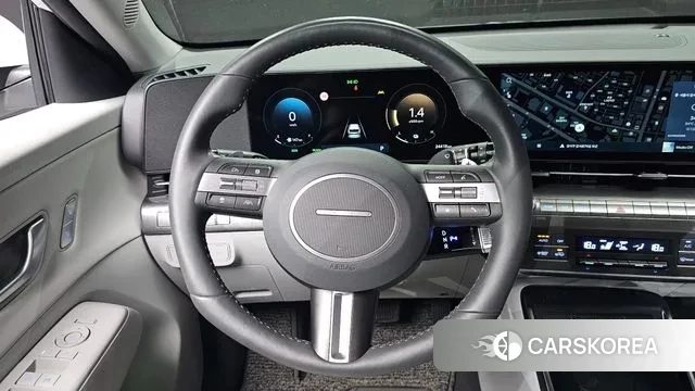 Hyundai Kona Hybrid (SX2) 2023 Белый из Кореи, фото 4