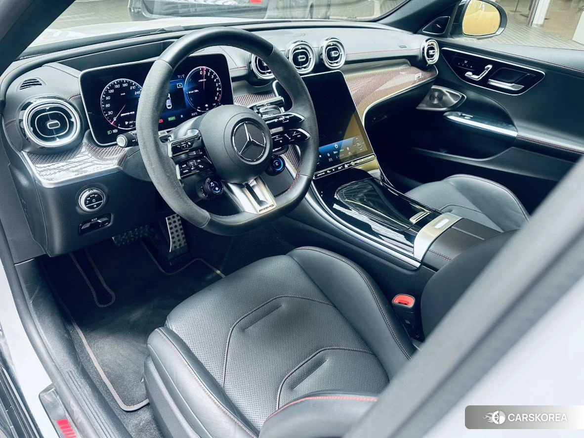 Mercedes-Benz C-class AMG PHEV 2024 Темно-серый из Китая, фото 4