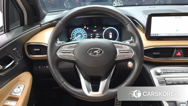 Hyundai The New Santa Fe 2021 Белый из Кореи, фото 4