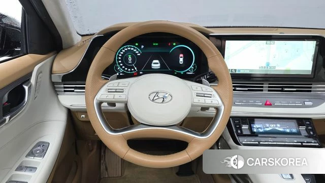 Hyundai The New Grandeur IG Hybrid 2022 Черный из Кореи, фото 4