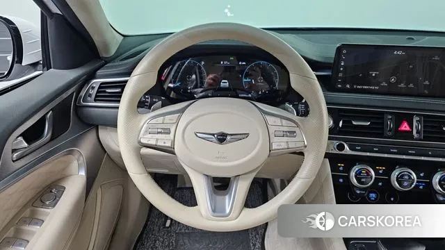 Genesis The New G70 2021 Белый из Кореи, фото 4