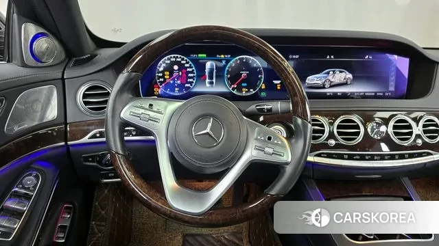 Mercedes-Benz S-Class W222 2020 Серебряный двухцветный из Кореи, фото 4