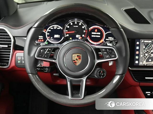 Porsche Cayenne (PO536) 2022 Черный из Кореи, фото 4