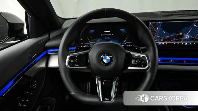 BMW 5 Series (G60) 2025 Синий из Кореи, фото 4